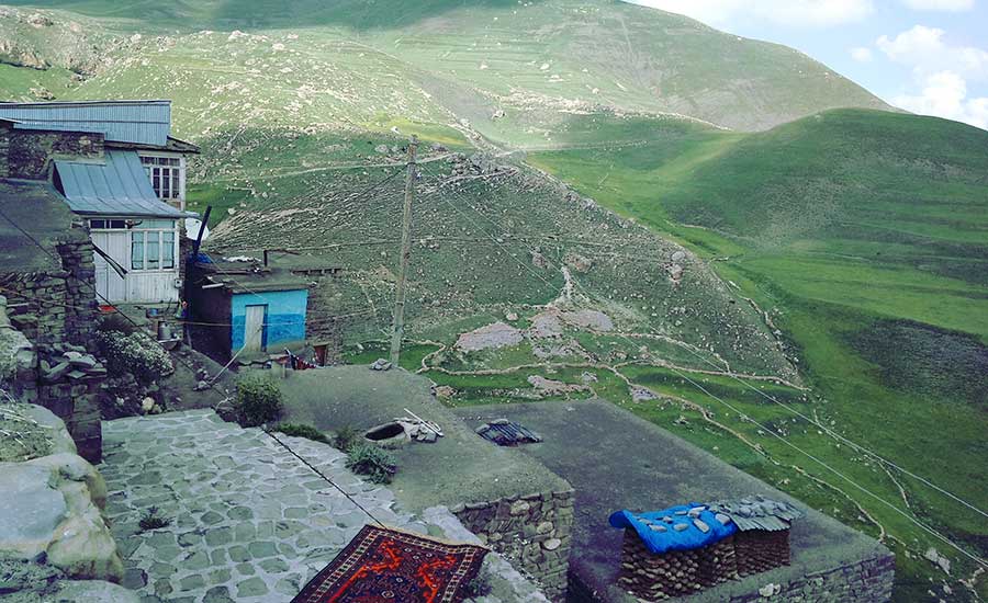 Pueblo más alto de Azerbaiyan