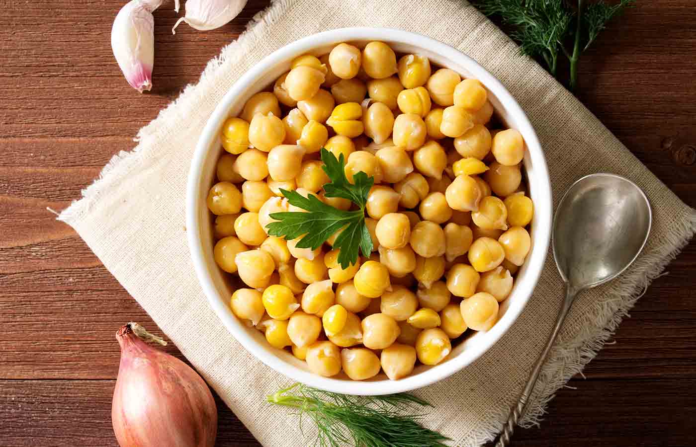 Garbanzos vegetarianos, un planto delicioso y saludable