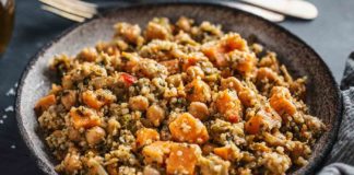 Receta de quinoa con verduras rápida y sana
